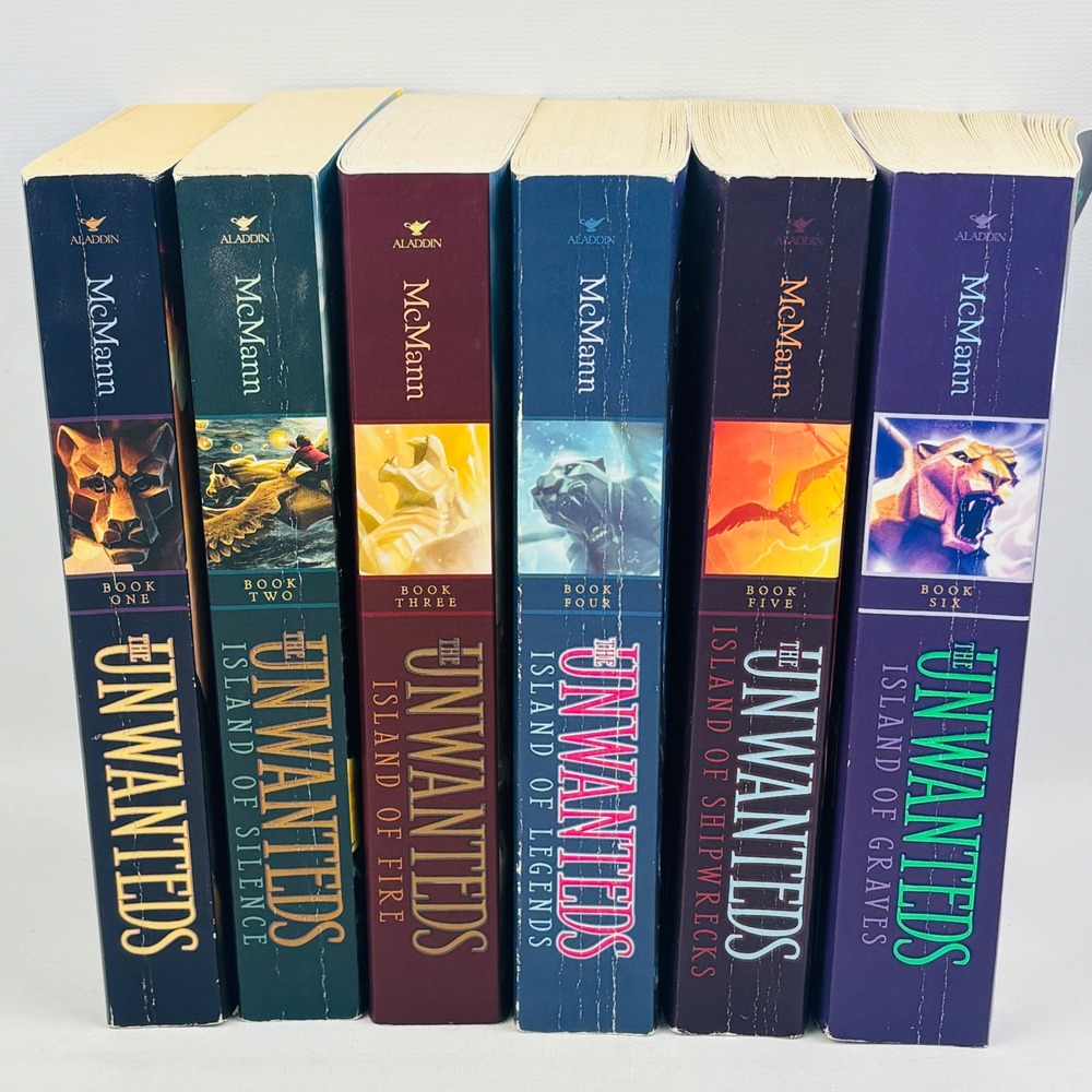 The Unwanteds Series Books 1-6 Paperback Lisa McCann Fantasy YA Series